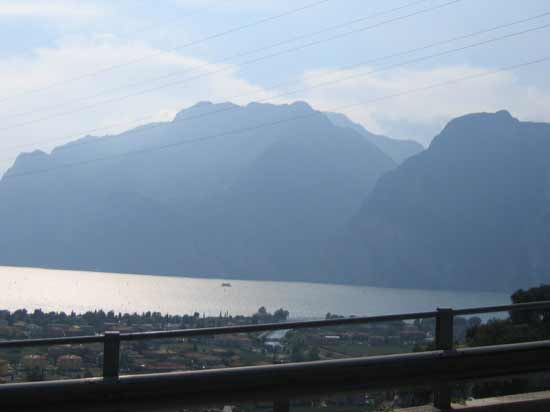 Blick auf Riva del Garda